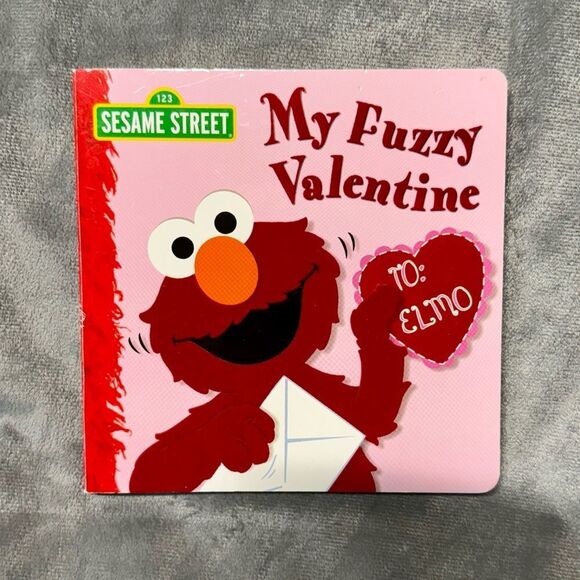 4/$10 - Sesame Street Elmo My Fuzzy Valentine Children's Board Book - Picture 1 of 2